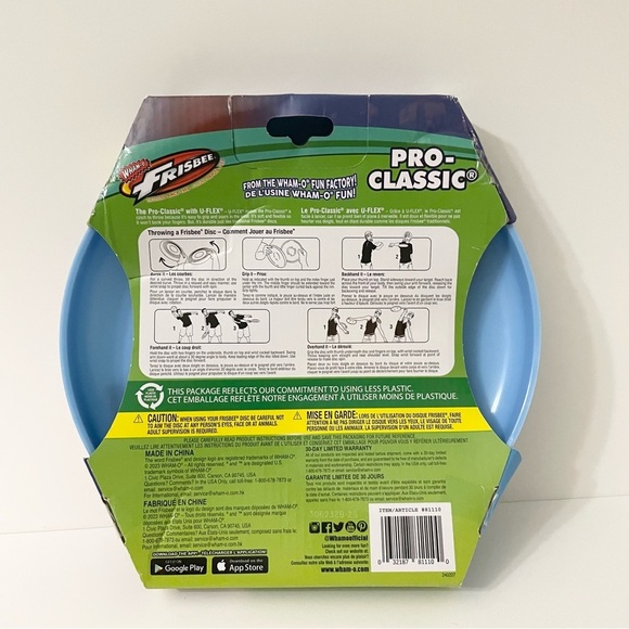 Wham-O Pro Classic Frisbee - Blue - Picture 7 of 13